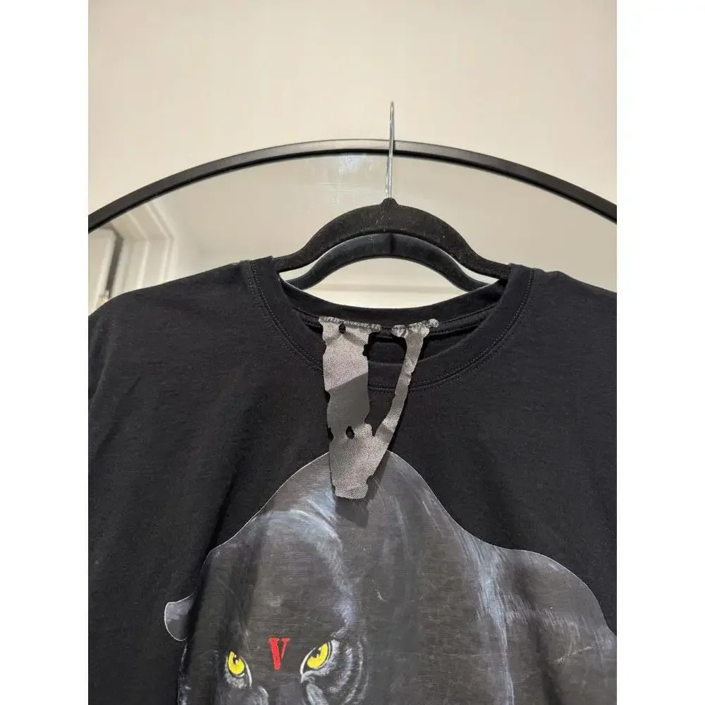 VLONE Panther Graphic T-Shirt Black Size M